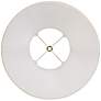 4_Springcrest Ginna Creme Flared Bell Lamp Shade 7x14x11 (Spider) more views