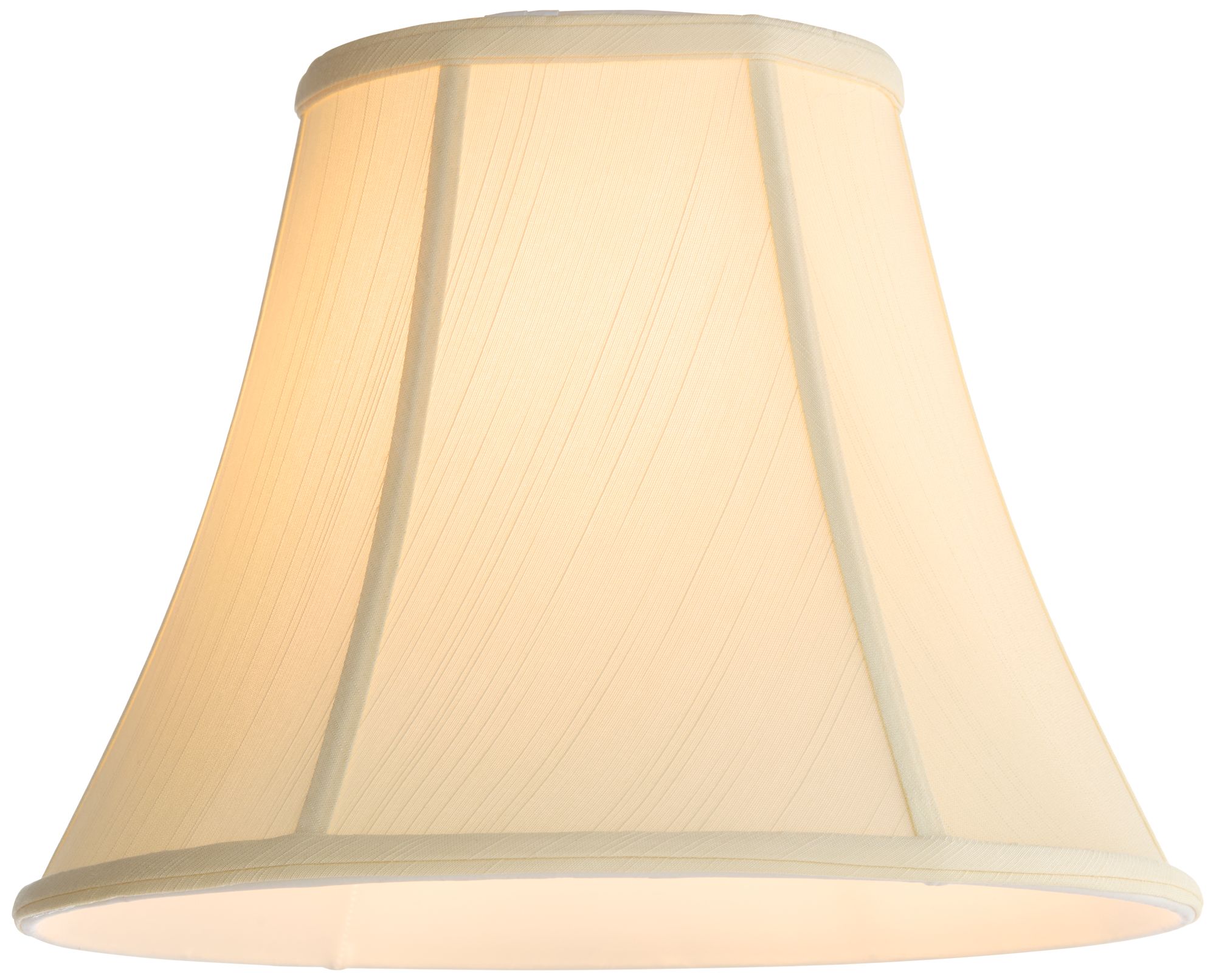 Springcrest Ginna Creme Flared Bell Lamp Shade 7x14x11 (Spider)