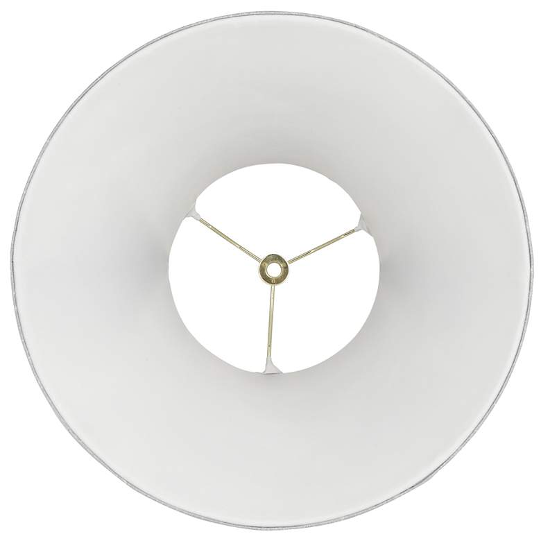 Image 5 Springcrest Ginna Silvery Gray Softback Bell Lamp Shade 7x14x11 (Spider) more views
