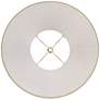 3_Springcrest Ginna Taupe Fabric Flared Bell Lamp Shade 7x14x11 (Spider) more views