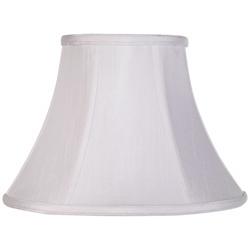 Springcrest Ginna White Bell Lamp Shade 6x12x9 (Spider)