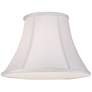Thumbnail3 of Springcrest Ginna White Bell Lamp Shade 6x12x9 (Spider) more views