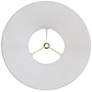 Thumbnail4 of Springcrest Ginna White Bell Lamp Shade 6x12x9 (Spider) more views