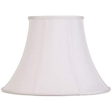 Springcrest Ginna White Classic Bell Lamp Shade 9x18x13 (Spider)