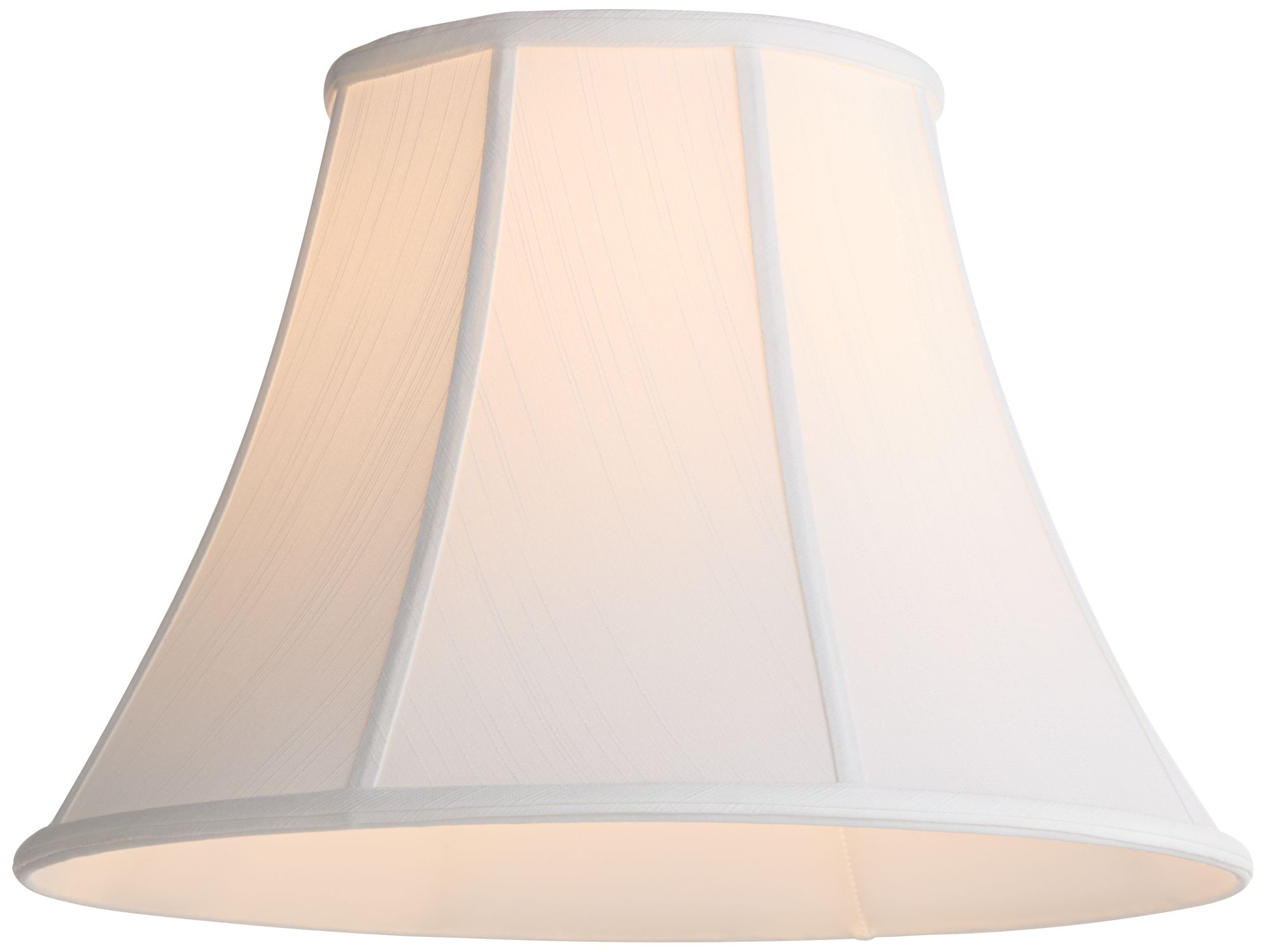 Springcrest Ginna White Classic Bell Lamp Shade 9x18x13 (Spider)