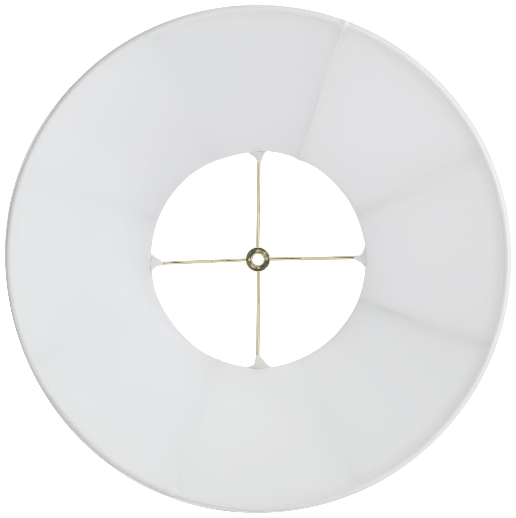 Springcrest Ginna White Classic Bell Lamp Shade 9x18x13 (Spider)