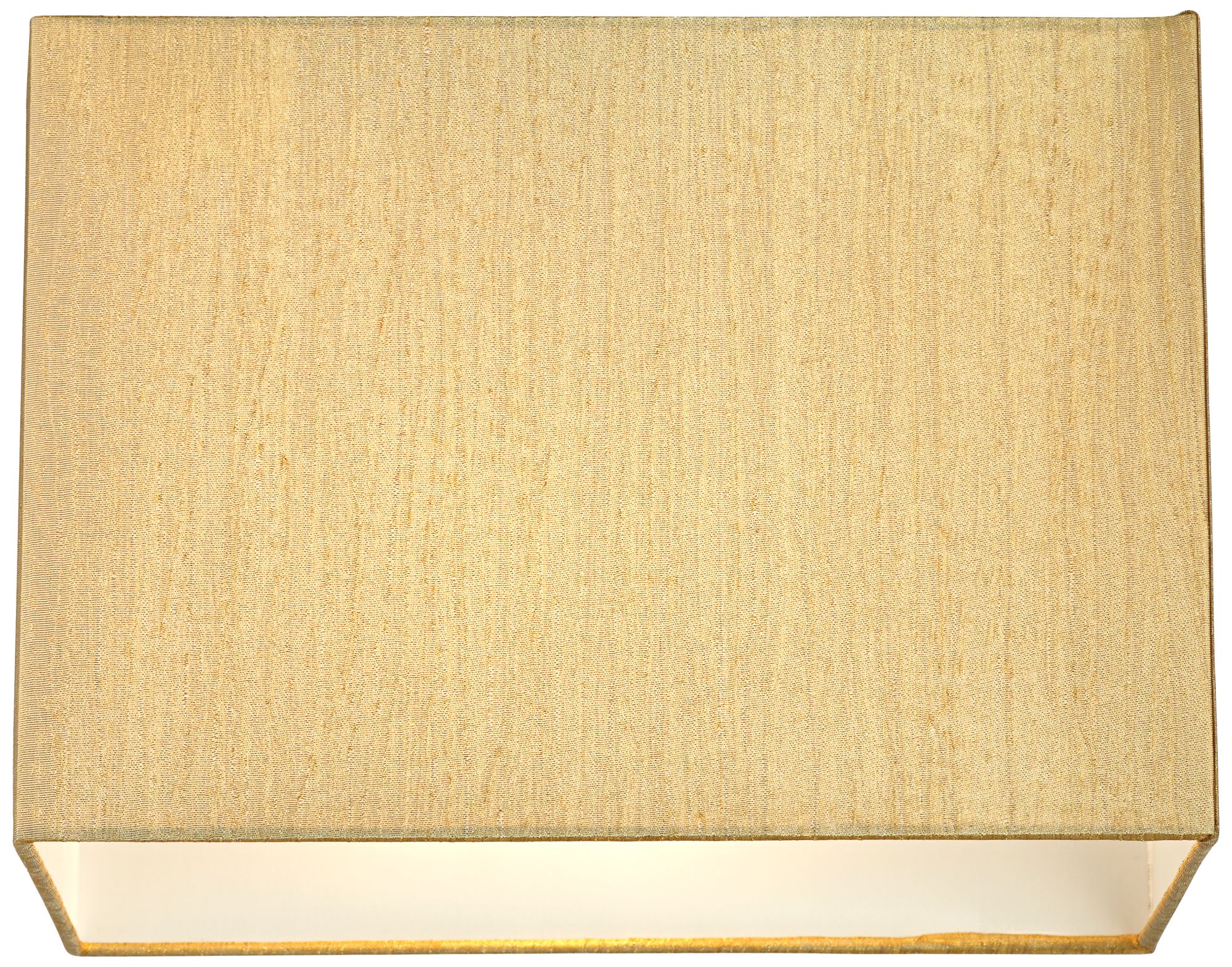 Springcrest Gold Rectangular Lamp Shade 8/14x8/14x10 (Spider) 47E68