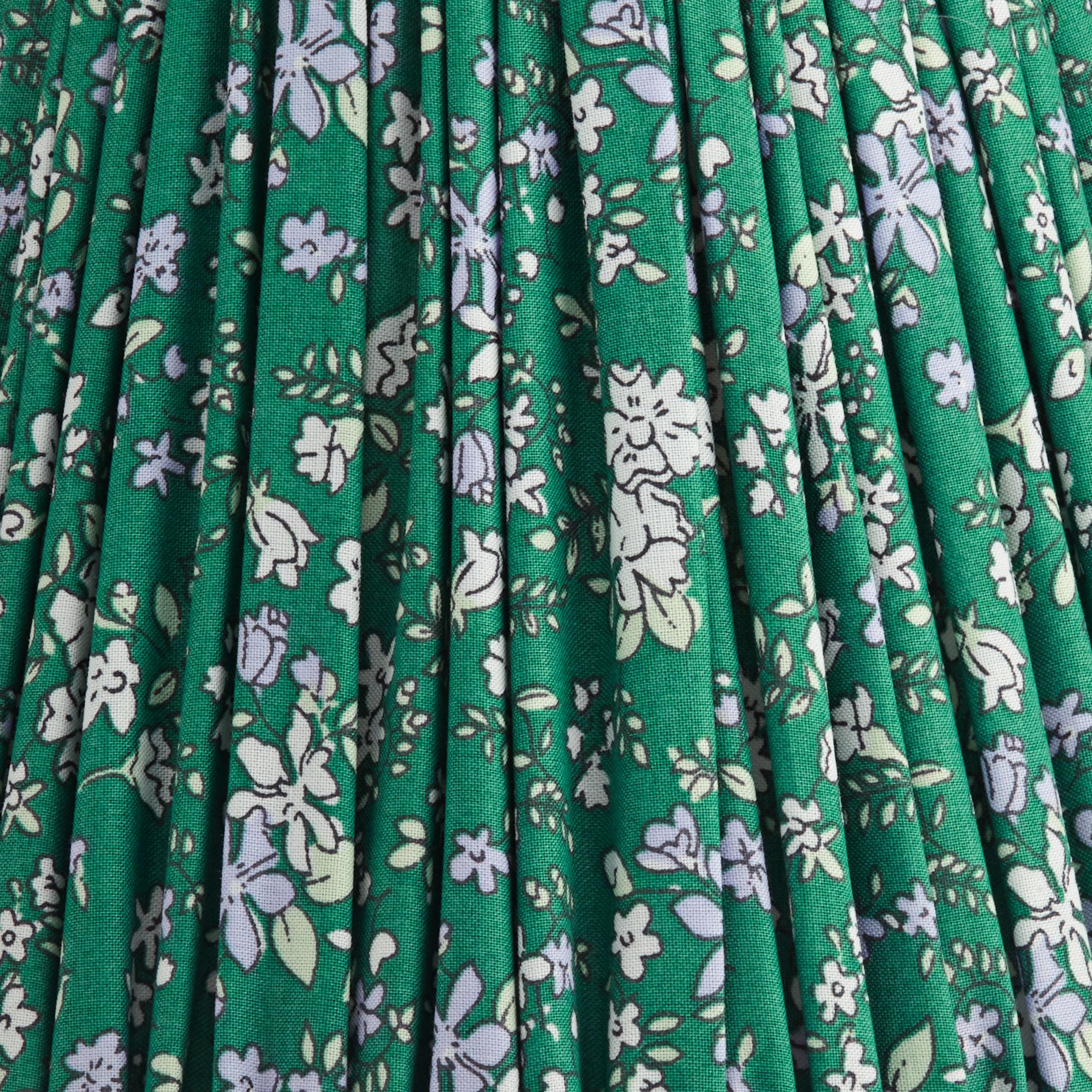 Image 2 Springcrest Green Violet Floral Clip-On Lamp Shades 3.5x6x5 Set of 8 more views