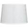 Springcrest Hallie Soft Gray Abstract Tapered Drum Shade 13x15x10 (Spider)