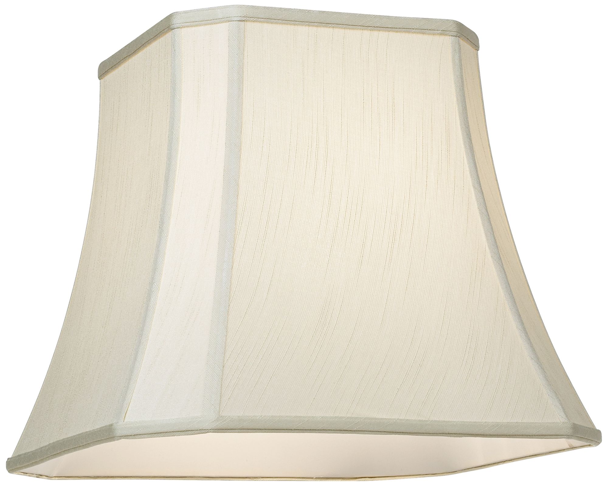 Image 3 Springcrest Hegan Creme Square Cut Corner Shade 10.5x16x14 (Spider) more views
