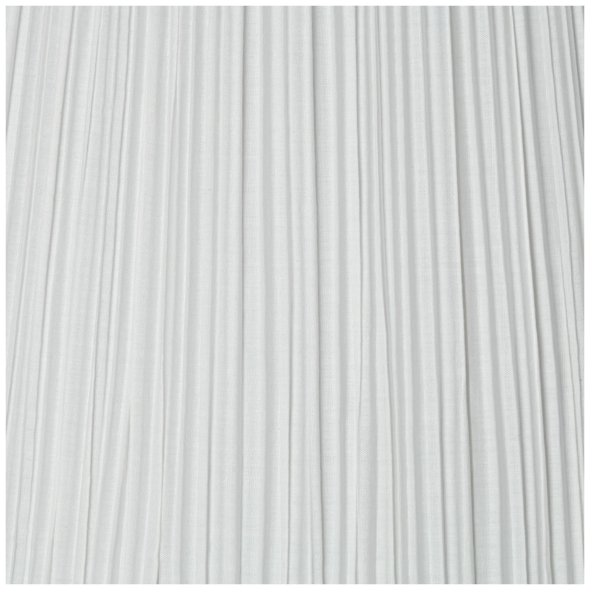 Image 3 Springcrest Ira White Pleated Lamp Shade 6.5x15x11 (Spider) more views