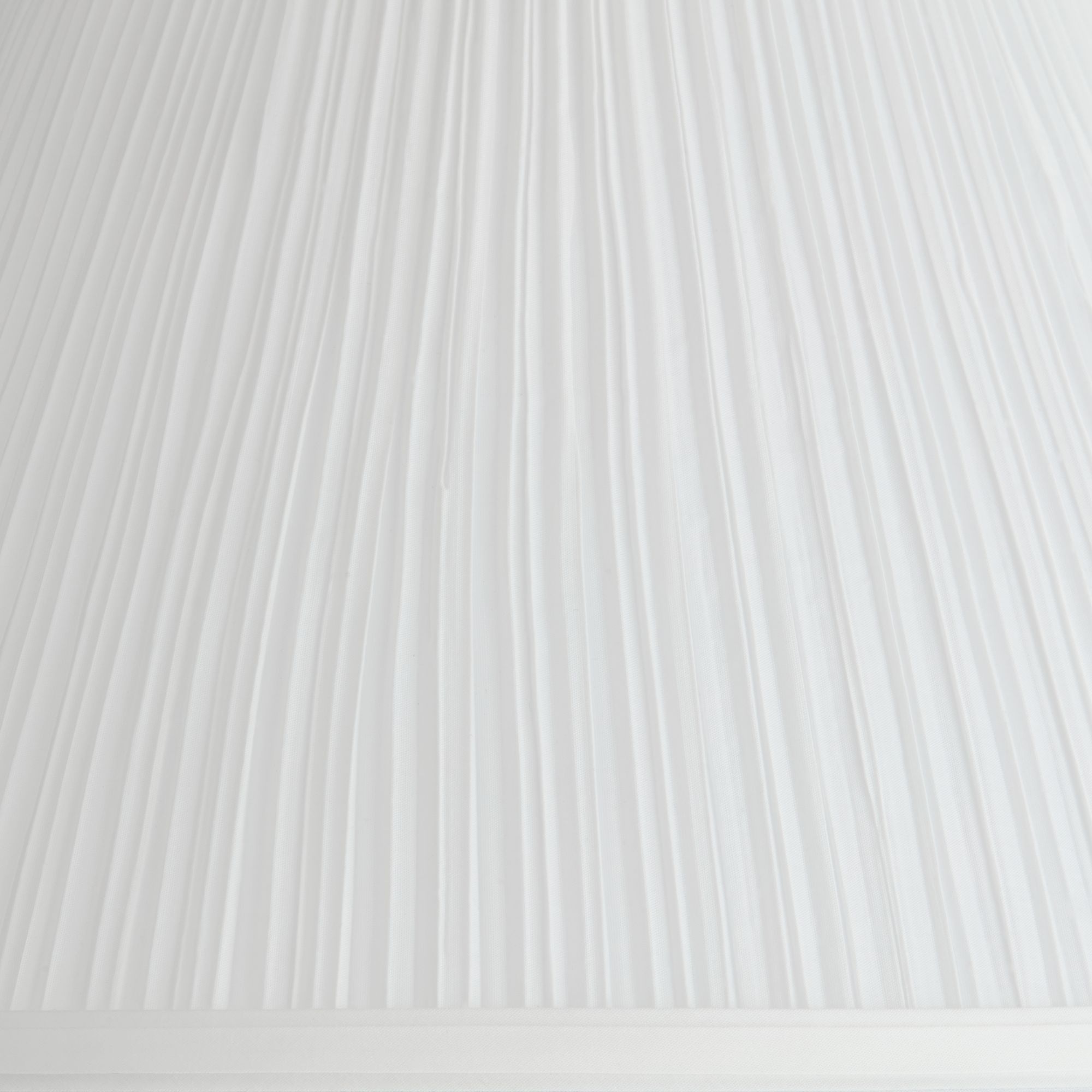 Springcrest Ira White Pleated Lamp Shade 6.5x15x11 (Spider) in scene