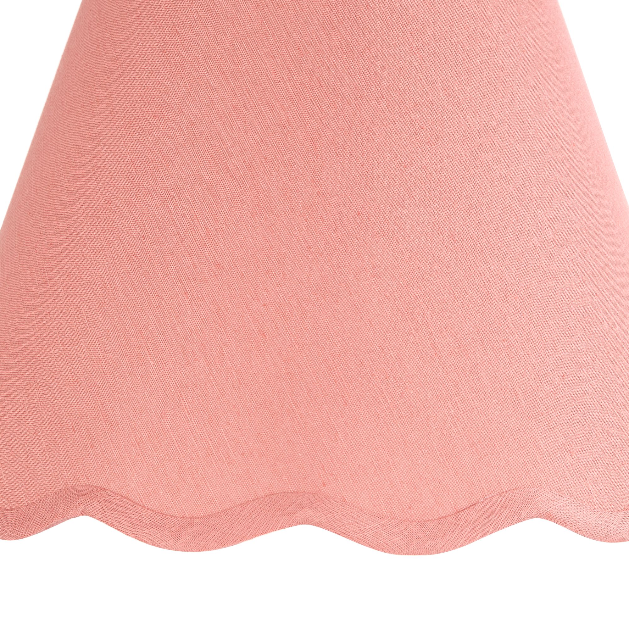 Image 2 Springcrest Ivette Rose Pink Scallop Empire Shade 6x12x9.5x9 (Spider) 2 Set more views