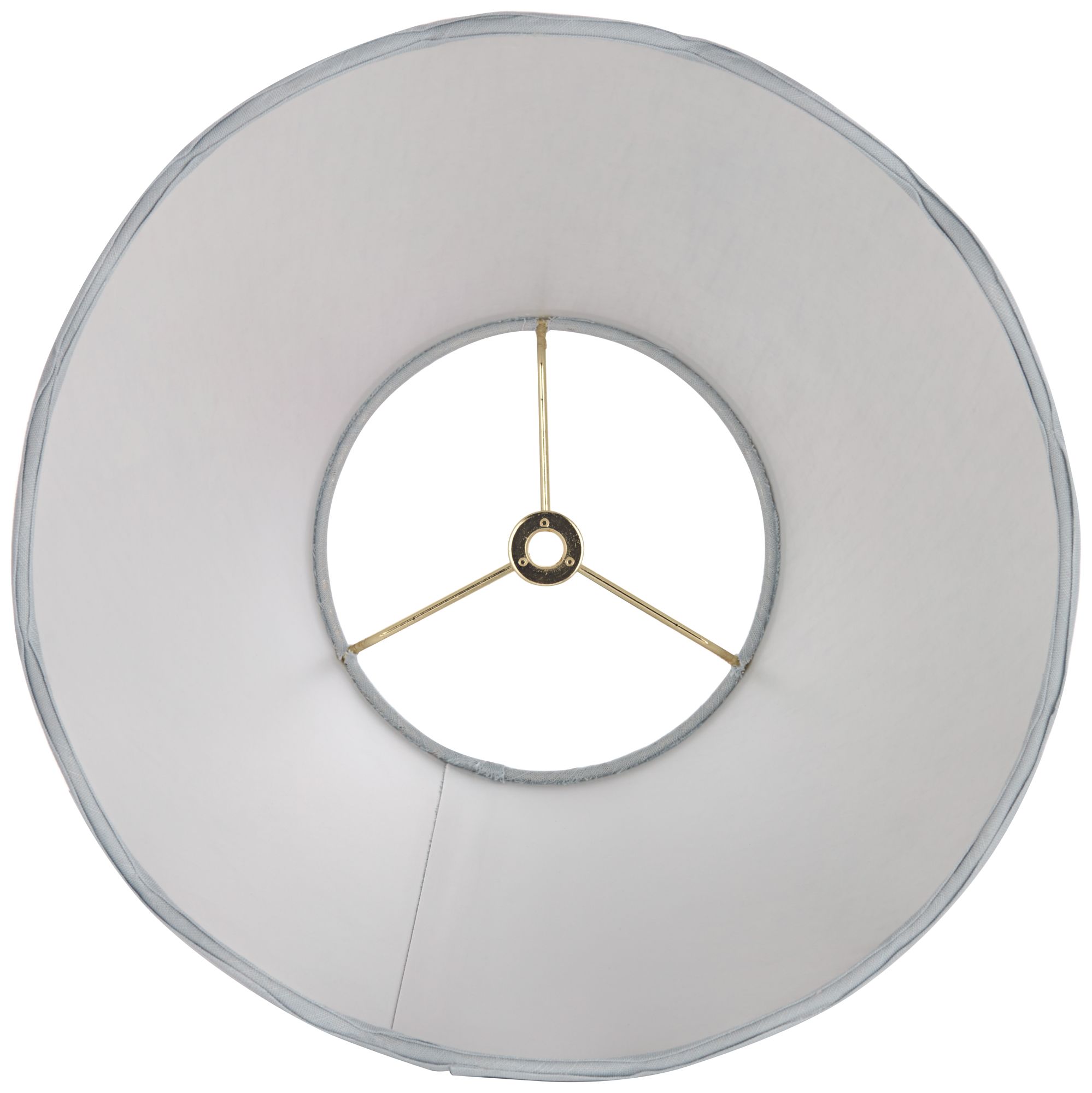 Image 6 Springcrest Ivette Soft Blue Scallop Empire Shade 6x12x9.5x9 (Spider) 2 Set more views