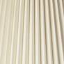 Springcrest  Ivory Knife Pleated Shade 11x18x12 (Spider)