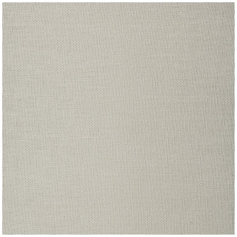 Image 2 Springcrest Ivory Linen with Taupe Trim Lamp Shade 14x16x12 (Spider) more views
