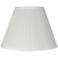 Springcrest Ivory Pleated Lamp Shade 6x12x9 (Spider)