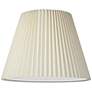 Springcrest Ivory White Pleated Lamp Shade 11x19x14.5 (Spider)