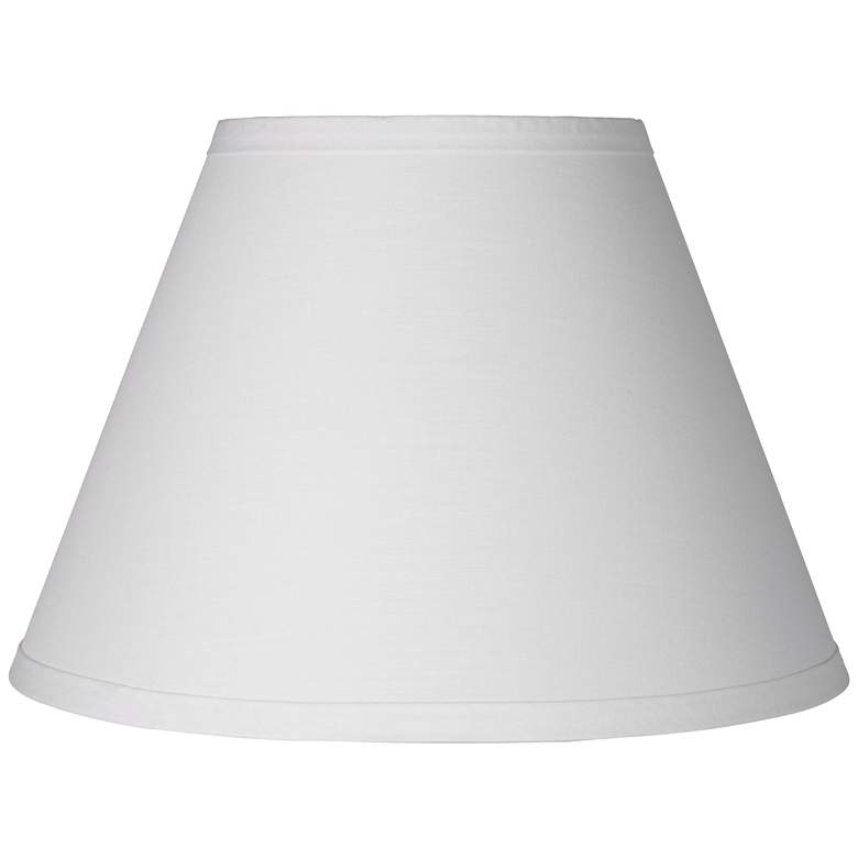 Image 1 Springcrest Jerri White Table Lamp Clip Shade 6x12x8.5 (Clip-On)