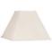 Springcrest Jimi Beige Linen Square Lamp Shade 7x17x13 (Spider)