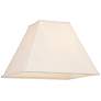 2_Springcrest Jimi Beige Linen Square Lamp Shade 7x17x13 (Spider) more views