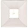 3_Springcrest Jimi Beige Linen Square Lamp Shade 7x17x13 (Spider) more views