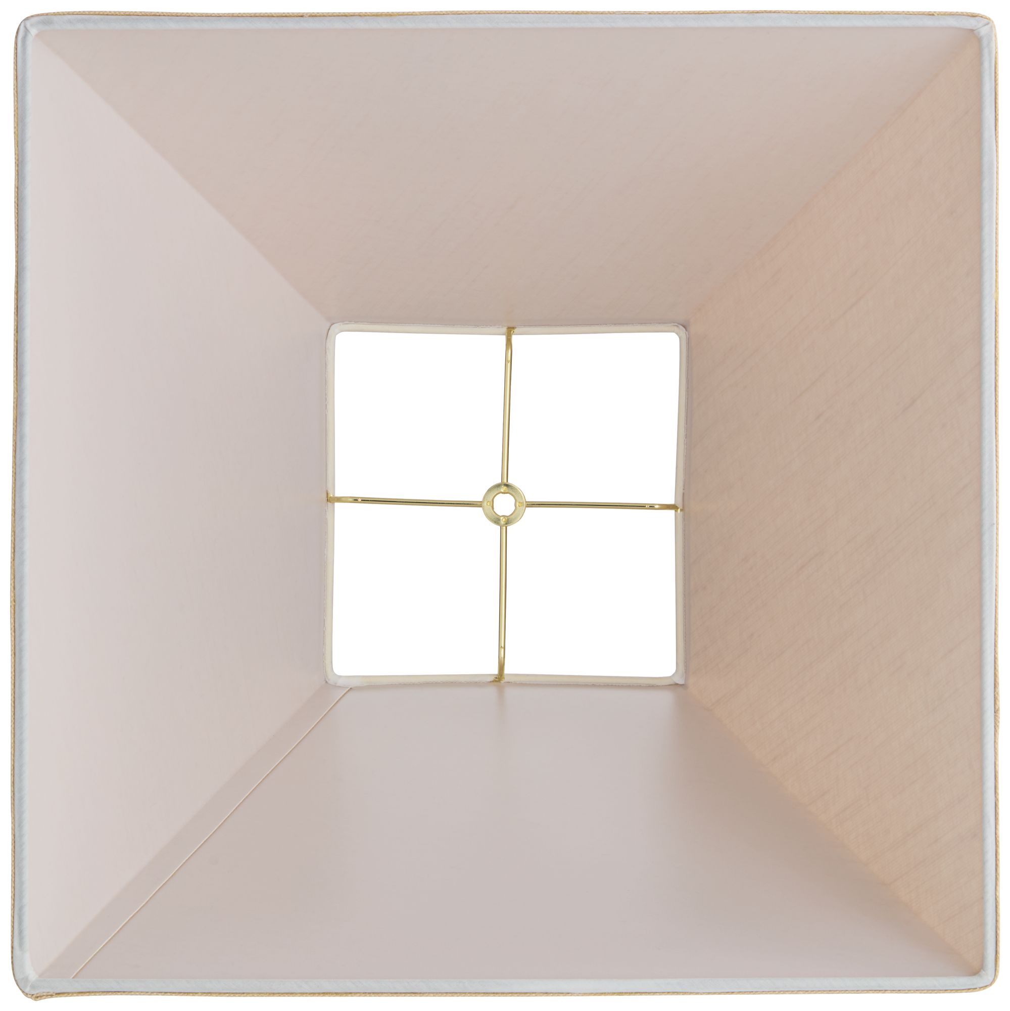 Springcrest Jimi Beige Linen Square Lamp Shade 7x17x13 (Spider)