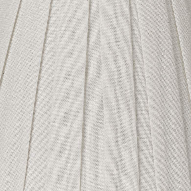 Image 2 Springcrest Jody Off-White Linen Pleat Shades 7x14x11 (Spider) Set of 2 more views