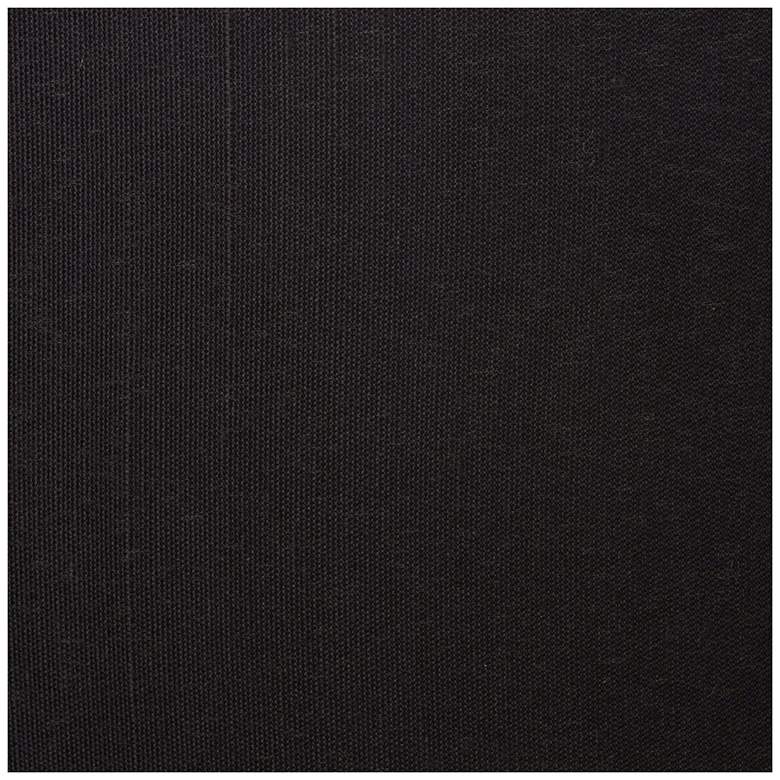 Image 2 Springcrest Jonna Black Fabric Hardback Drum Lamp Shade 16x16x11 (Spider) more views