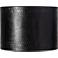 Springcrest Julie Black Reptile Print Drum Shade 15x15x11 (Spider)