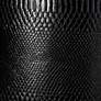 4_Springcrest Julie Black Reptile Print Drum Shade 15x15x11 (Spider) more views