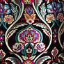 2_Springcrest Julie Bohemian Embroidered Drum Lamp Shade 15x15x11 (Spider) more views