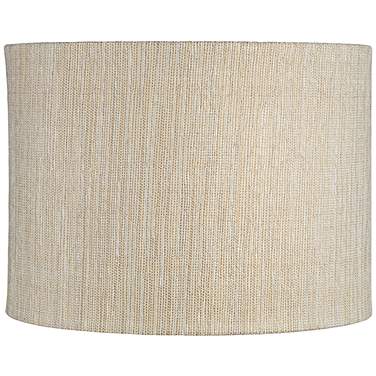 Springcrest Julie Gold and Silver Weave Drum Shade 15x15x11 (Spider)