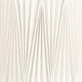2_Springcrest Julie Off-White Diamond Pleat Drum Shade 15x15x11 (Spider) more views