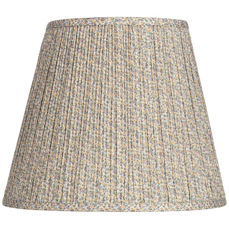 Springcrest Shade Springcrest Kasey Yellow Pastel Shirred Empire Shade 8x13x11 (Spider ...