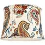 4_Springcrest Katie Paisley Floral Pinched Drum Shade 14x16x11.5 (Spider) more views