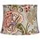 Springcrest Katie Sage Green Flower Print Drum Shade 14x16x11.5 (Spider)