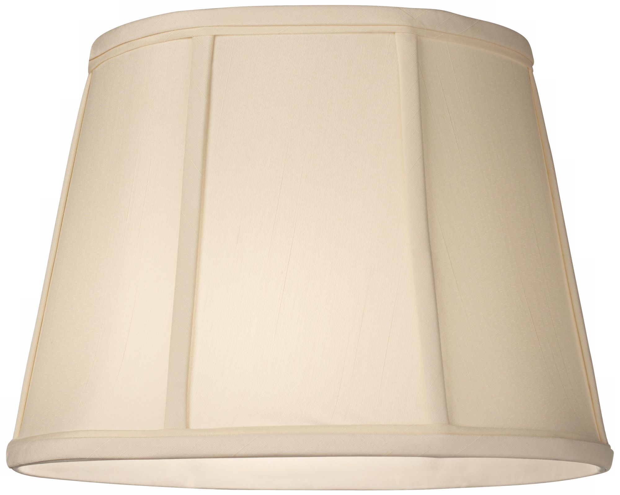 Image 2 Springcrest Katya Cream Oval Lamp Shade 9x12x9" (Spider) more views