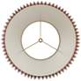 5_Springcrest Kaya Rust Brown Wide Pleated Lamp Shade 9x14.5x10 (Spider) more views
