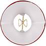 4_Springcrest Keely Red Dupioni Mini Bell Lamp Shade 3x6x5 (Clip-On) more views