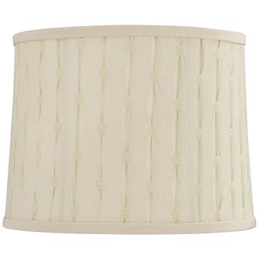 Springcrest Kensing Beige Softback Drum Lamp Shade 12x13x10 (Spider)