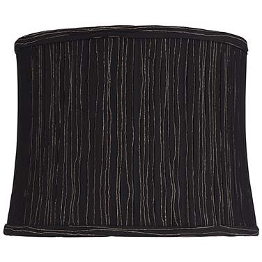 Springcrest Kensing Gold and Black Softback Drum Shade 12x13x10 (Spider)
