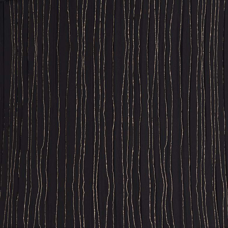 Image 2 Springcrest Kensing Gold and Black Softback Drum Shade 12x13x10 (Spider) more views