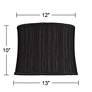 6_Springcrest Kensing Gold and Black Softback Drum Shade 12x13x10 (Spider) more views