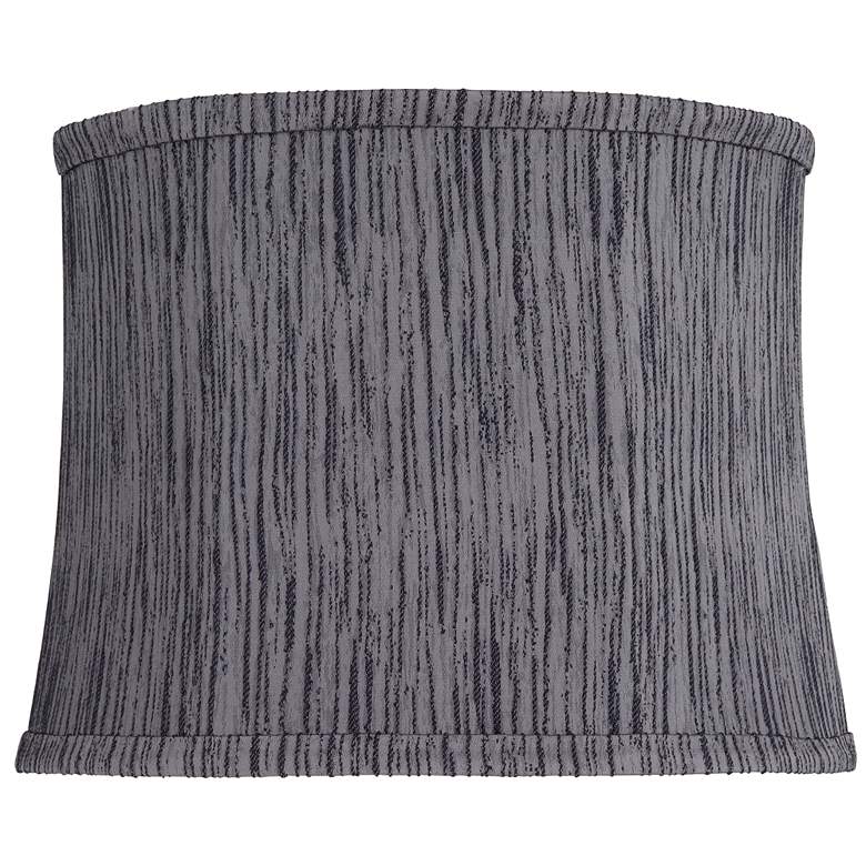 Image 1 Springcrest Kensing Gray Softback Drum Lamp Shade 12x13x10 (Spider)