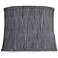Springcrest Kensing Gray Softback Drum Lamp Shade 12x13x10 (Spider)