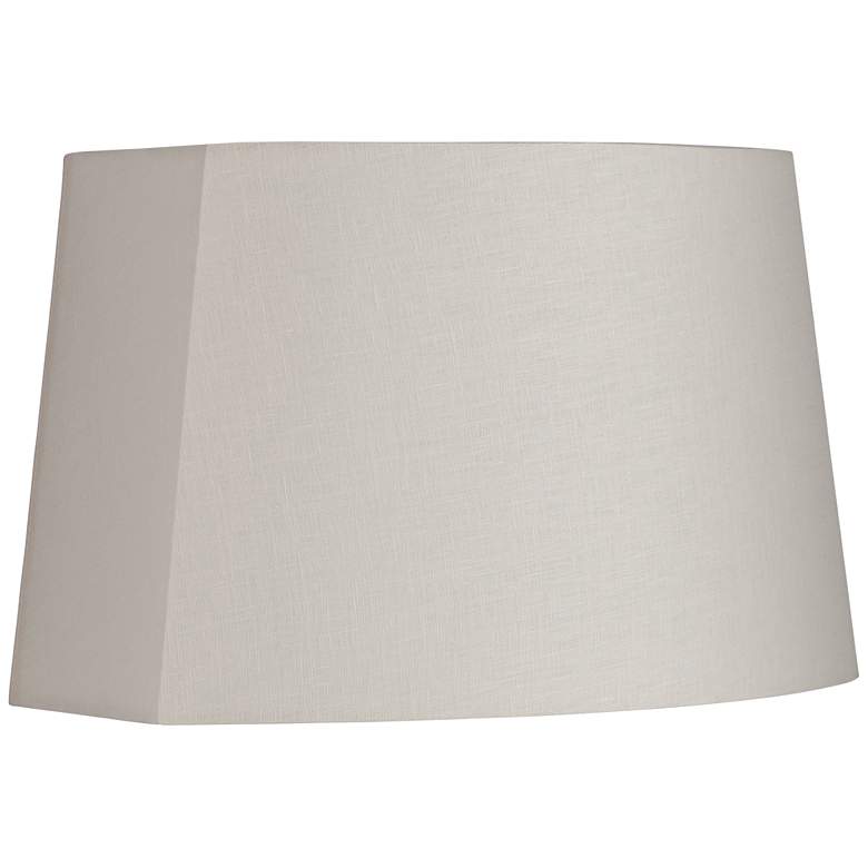 Image 1 Springcrest Kipp Ivory Modified Oval Shade 10/12.5x11/15x10 (Spider)