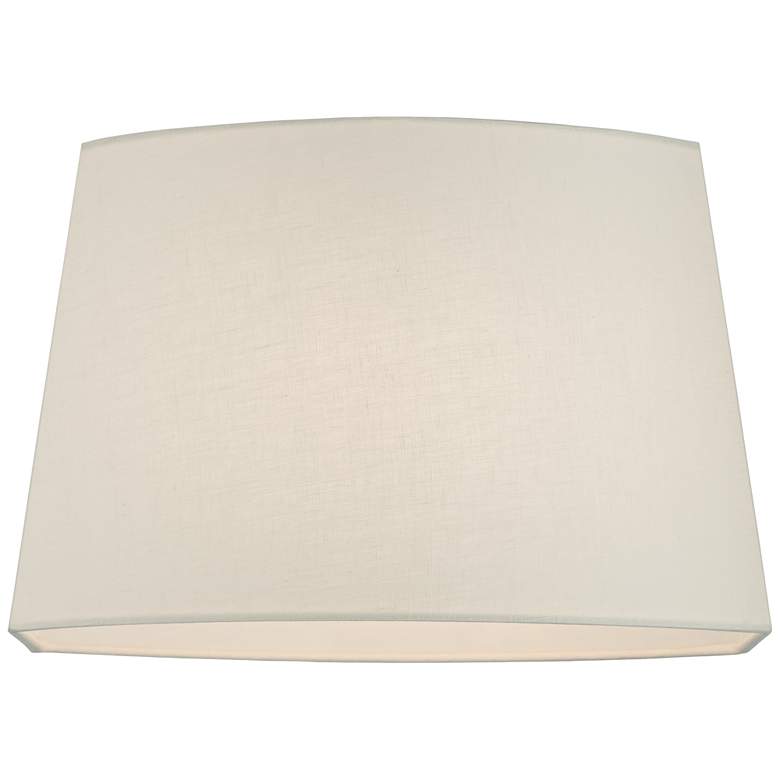 Image 4 Springcrest Kipp Ivory Modified Oval Shade 10/12.5x11/15x10 (Spider) more views