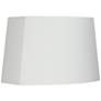 1_Springcrest Kipp White Modified Oval Lamp Shade 10/12.5x11/15x10 (Spider)