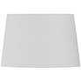 3_Springcrest Kipp White Modified Oval Lamp Shade 10/12.5x11/15x10 (Spider) more views